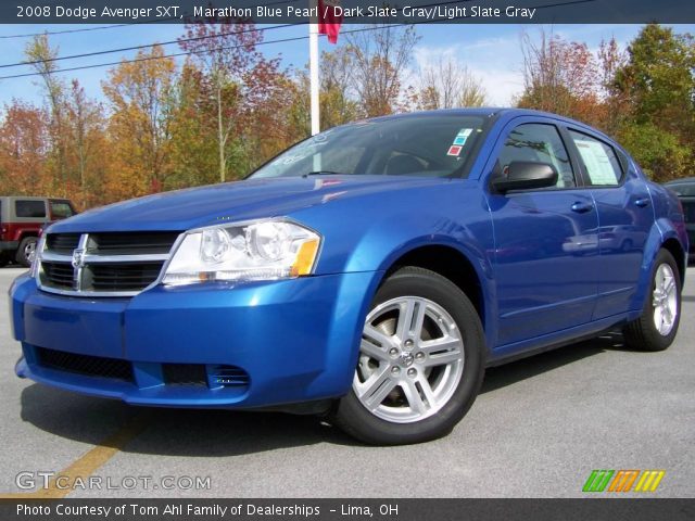 2008 Dodge Avenger SXT in Marathon Blue Pearl