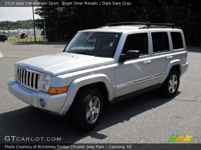 2010 Jeep Commander Sport in Bright Silver Metallic