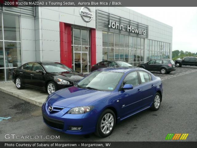 2008 Mazda MAZDA3 s Touring Sedan in Aurora Blue Mica