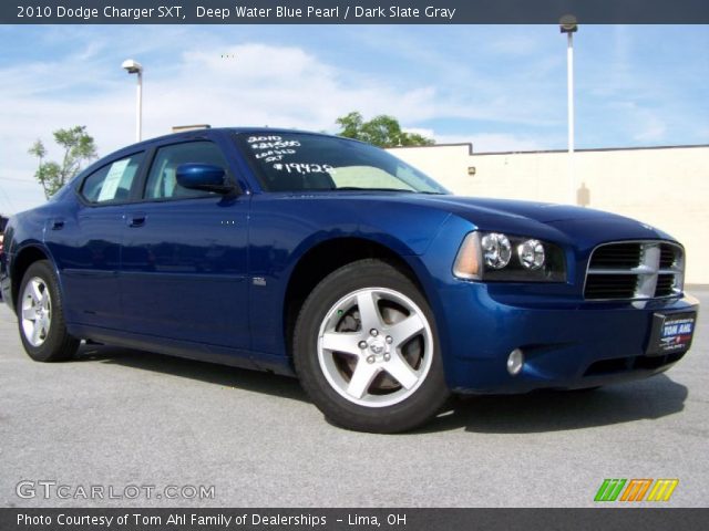 2010 Dodge Charger SXT in Deep Water Blue Pearl