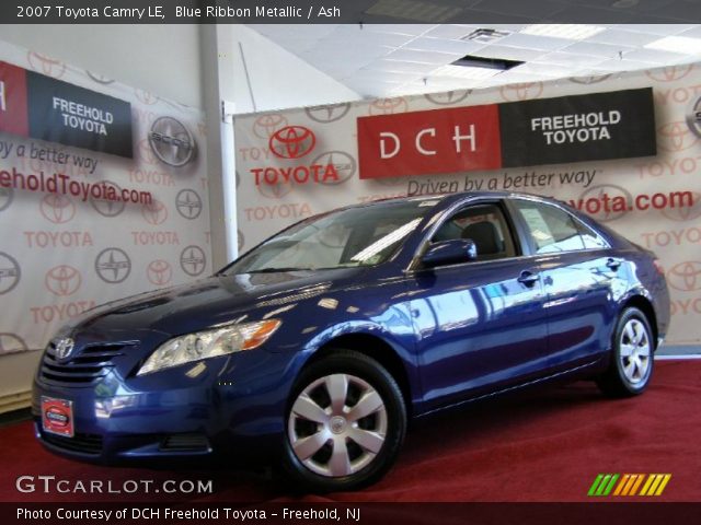 2007 Toyota Camry LE in Blue Ribbon Metallic