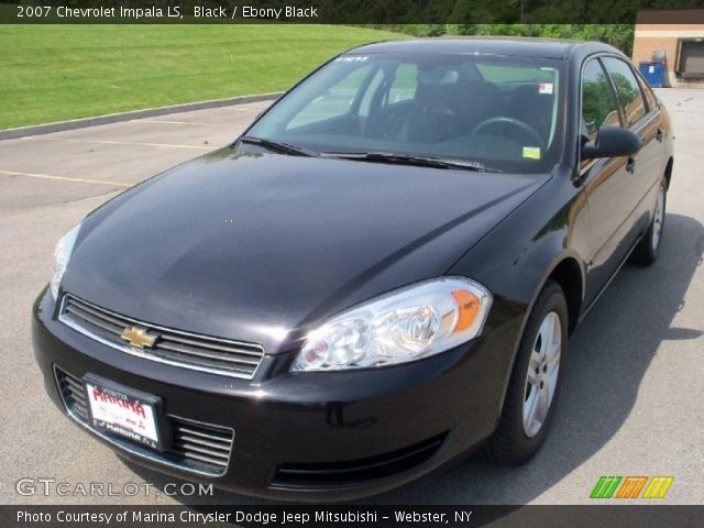 2007 Chevrolet Impala LS in Black