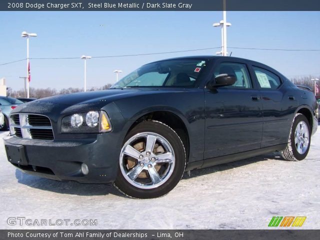 2008 Dodge Charger SXT in Steel Blue Metallic