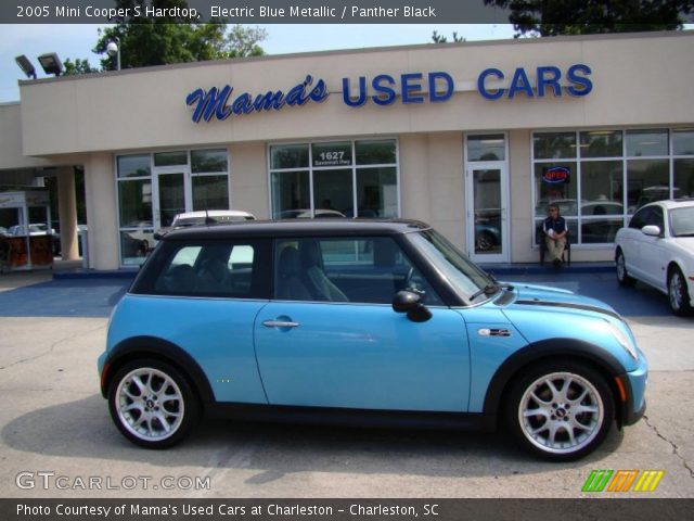 2005 Mini Cooper S Hardtop in Electric Blue Metallic
