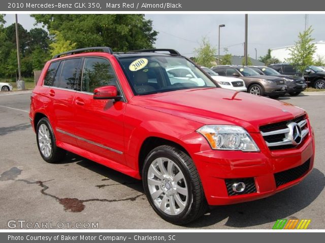 2010 Mercedes-Benz GLK 350 in Mars Red