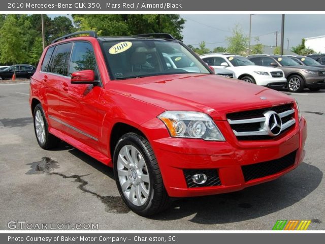 2010 Mercedes-Benz GLK 350 in Mars Red