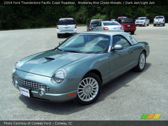 2004 Ford Thunderbird Pacific Coast Roadster in Monterey Mist Green Metallic