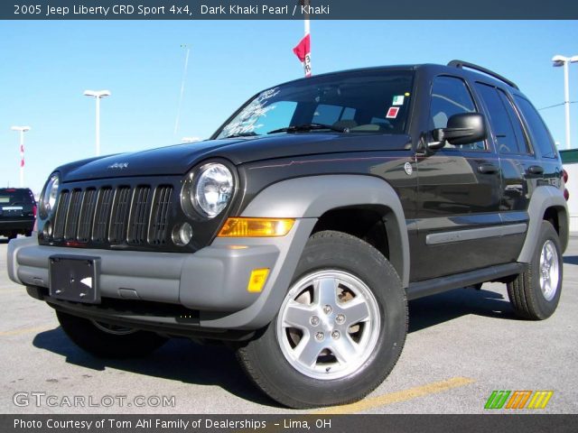2005 Jeep Liberty CRD Sport 4x4 in Dark Khaki Pearl
