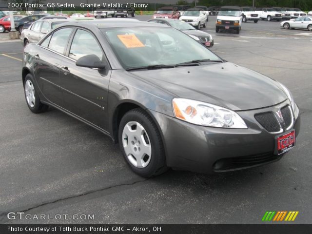 2007 Pontiac G6 Sedan in Granite Metallic