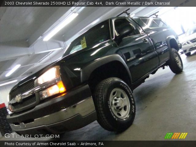 2003 Chevrolet Silverado 2500HD LS Regular Cab 4x4 in Dark Green Metallic