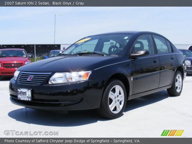 2007 Saturn ION 2 Sedan in Black Onyx
