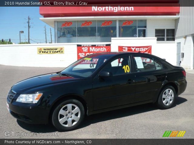 2010 Hyundai Sonata GLS in Ebony Black