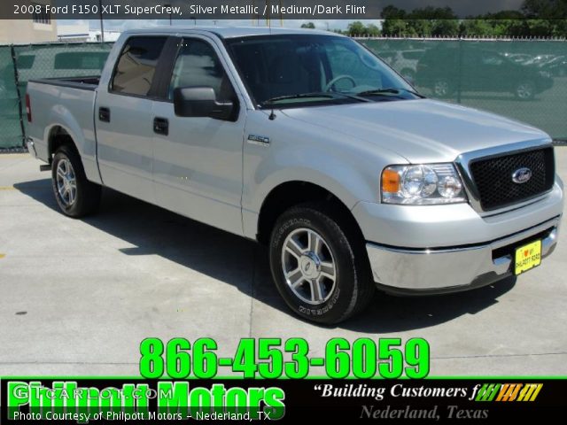 2008 Ford F150 XLT SuperCrew in Silver Metallic