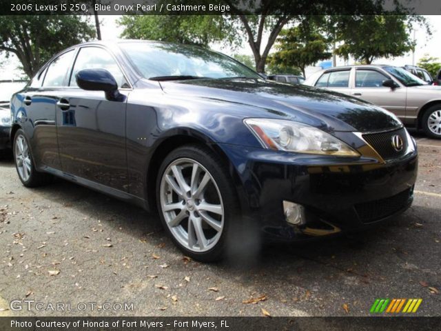 2006 Lexus IS 250 in Blue Onyx Pearl