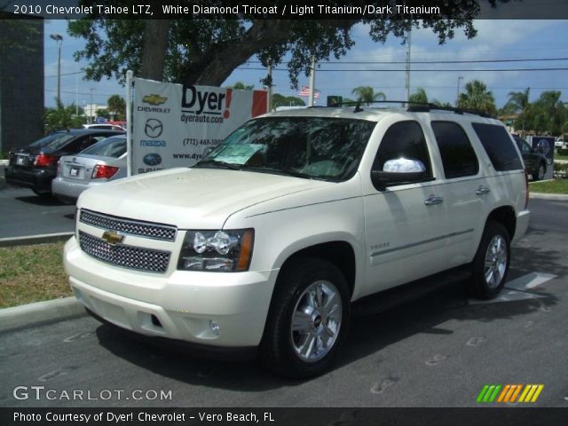 2010 Chevrolet Tahoe LTZ in White Diamond Tricoat
