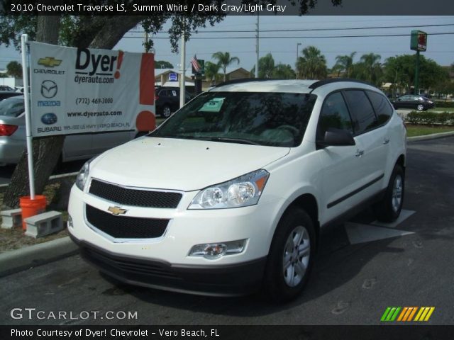 2010 Chevrolet Traverse LS in Summit White