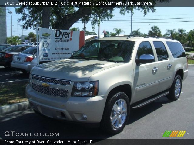 2010 Chevrolet Suburban LTZ in Gold Mist Metallic