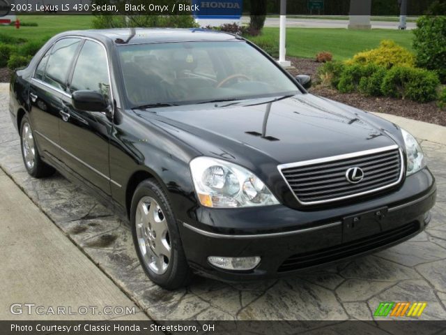 2003 Lexus LS 430 Sedan in Black Onyx