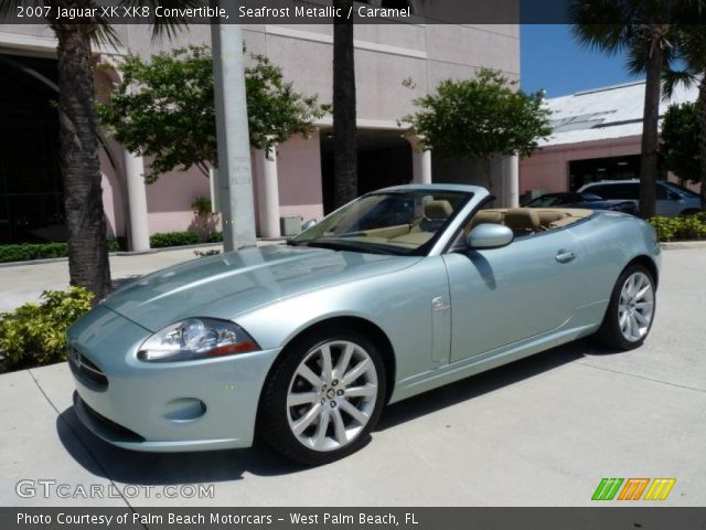 2007 Jaguar XK XK8 Convertible in Seafrost Metallic