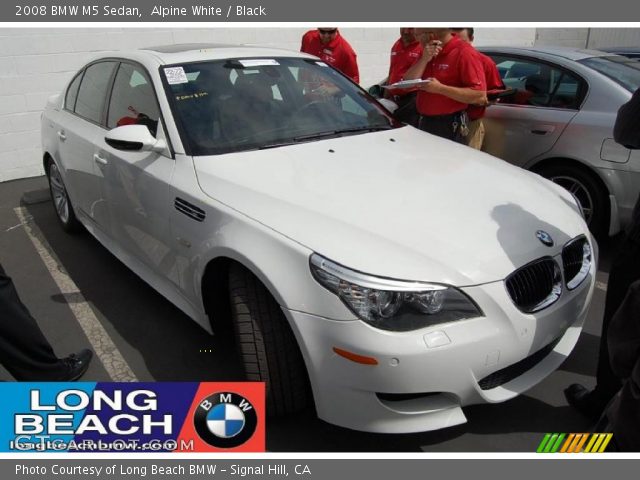 2008 BMW M5 Sedan in Alpine White