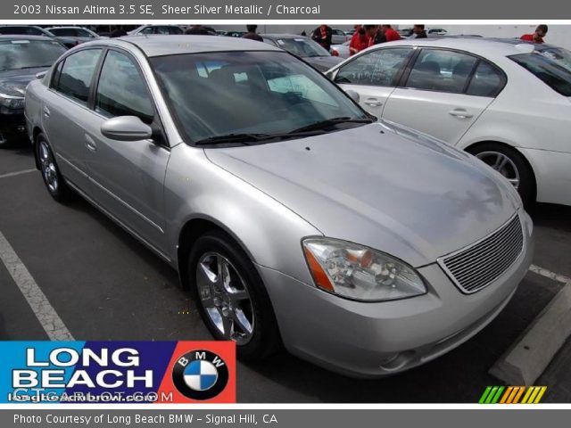 2003 Nissan Altima 3.5 SE in Sheer Silver Metallic