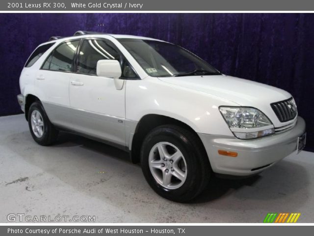 2001 Lexus RX 300 in White Gold Crystal