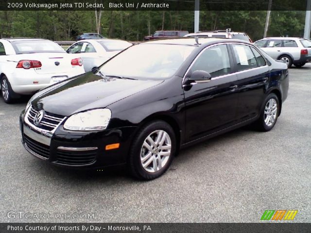 2009 Volkswagen Jetta TDI Sedan in Black Uni