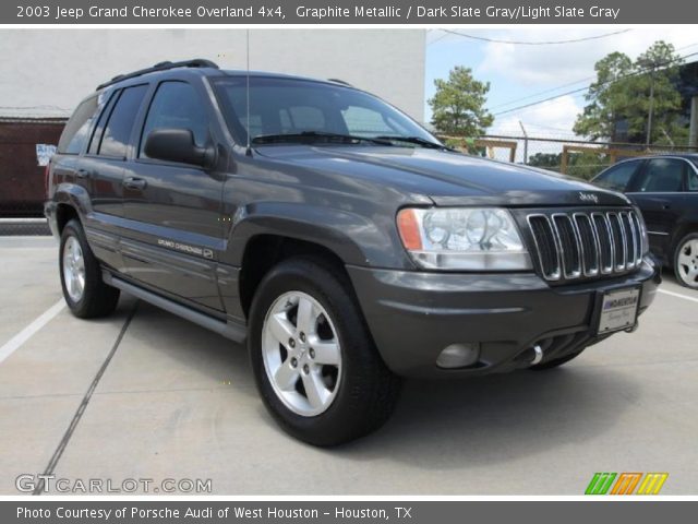 2003 Jeep Grand Cherokee Overland 4x4 in Graphite Metallic