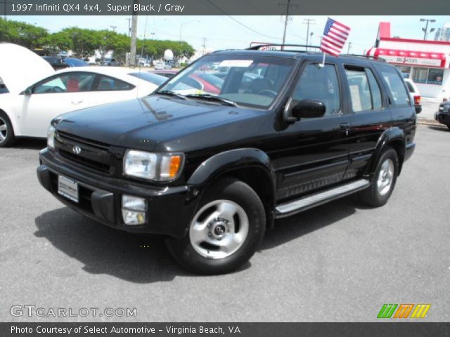 1997 Infiniti QX4 4x4 in Super Black