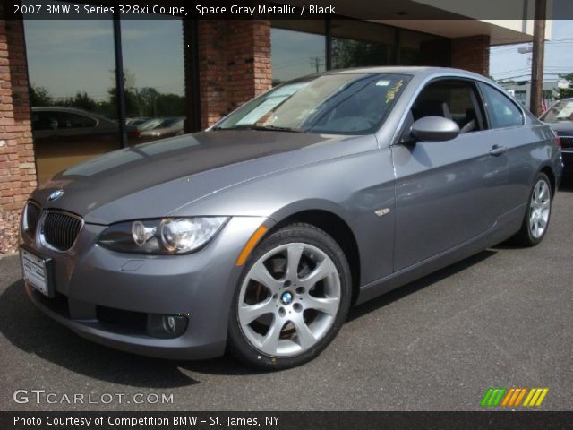 2007 BMW 3 Series 328xi Coupe in Space Gray Metallic