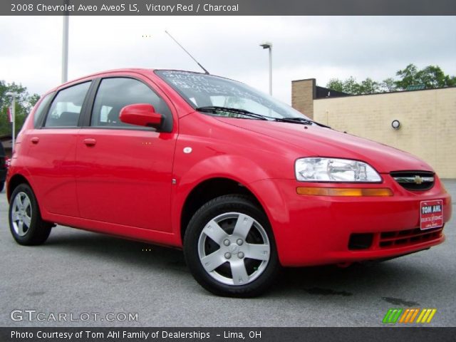 2008 Chevrolet Aveo Aveo5 LS in Victory Red