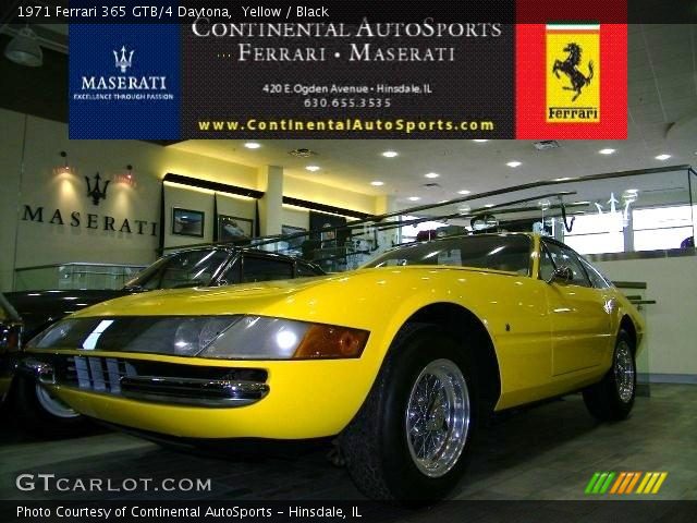 1971 Ferrari 365 GTB/4 Daytona in Yellow