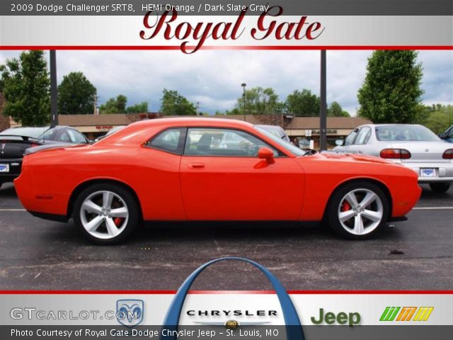 2009 Dodge Challenger SRT8 in HEMI Orange