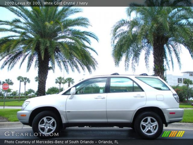 2002 Lexus RX 300 in White Gold Crystal