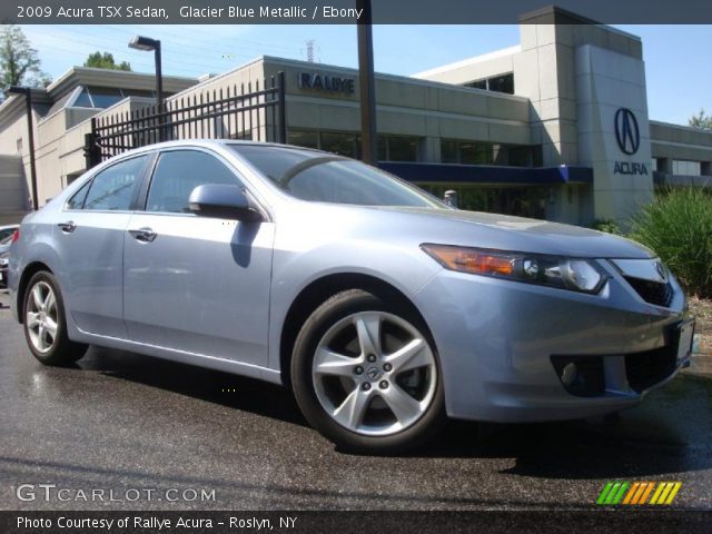 2009 Acura TSX Sedan in Glacier Blue Metallic
