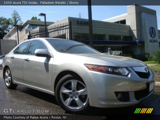 2009 Acura TSX Sedan in Palladium Metallic