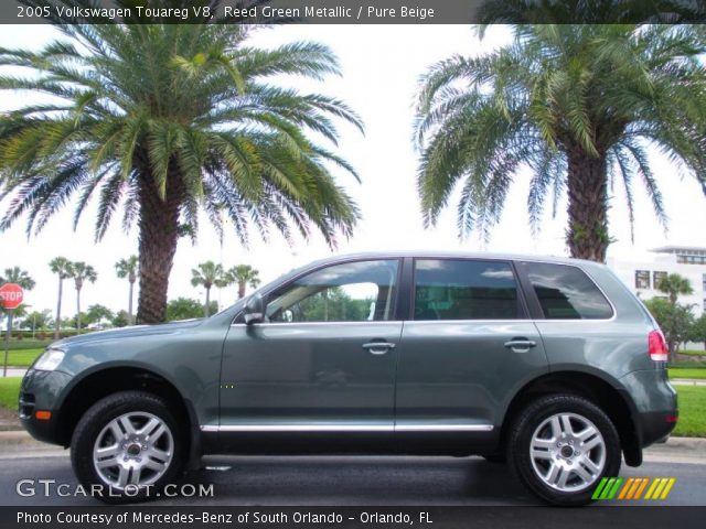 2005 Volkswagen Touareg V8 in Reed Green Metallic