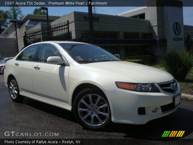 2007 Acura TSX Sedan in Premium White Pearl