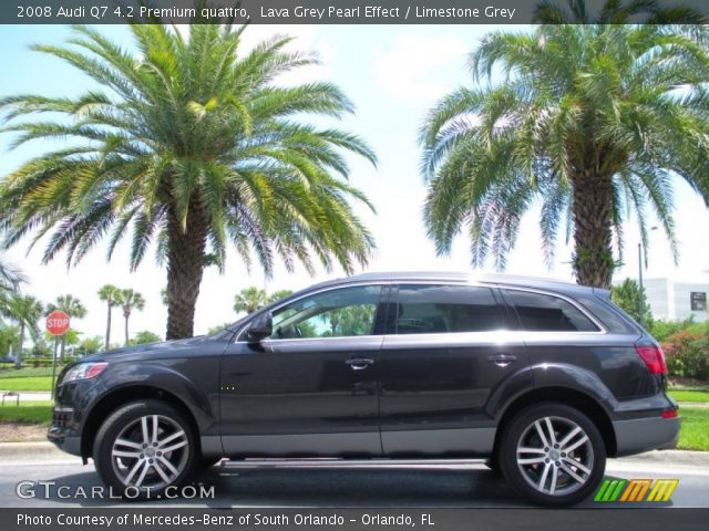 2008 Audi Q7 4.2 Premium quattro in Lava Grey Pearl Effect