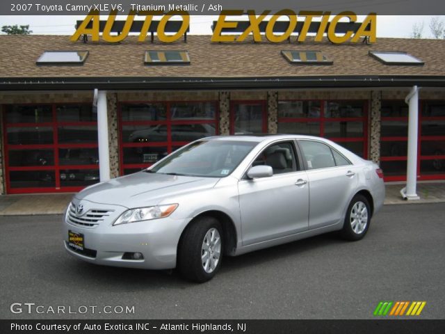 2007 Toyota Camry XLE V6 in Titanium Metallic