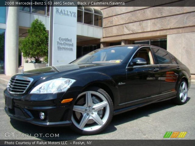 2008 Mercedes-Benz S 63 AMG Sedan in Black
