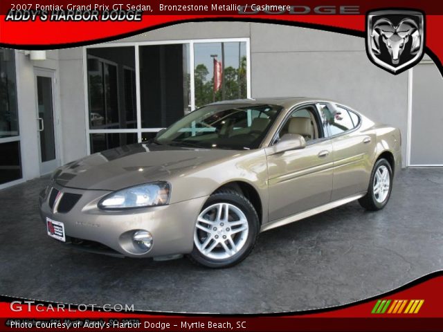 2007 Pontiac Grand Prix GT Sedan in Bronzestone Metallic