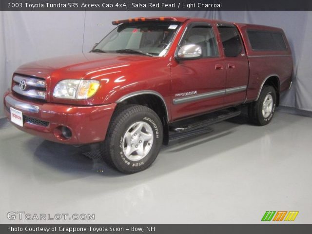 2003 Toyota Tundra SR5 Access Cab 4x4 in Salsa Red Pearl