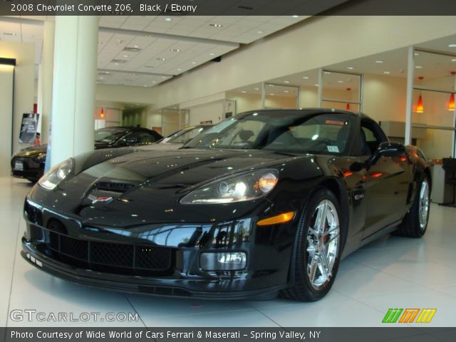 2008 Chevrolet Corvette Z06 in Black