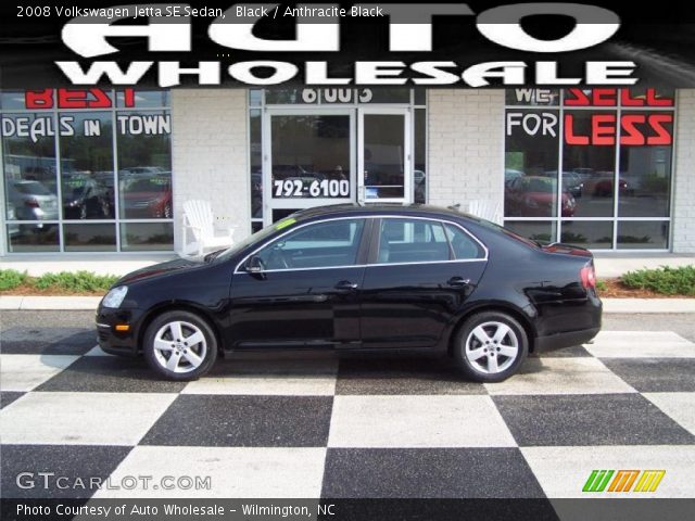 2008 Volkswagen Jetta SE Sedan in Black