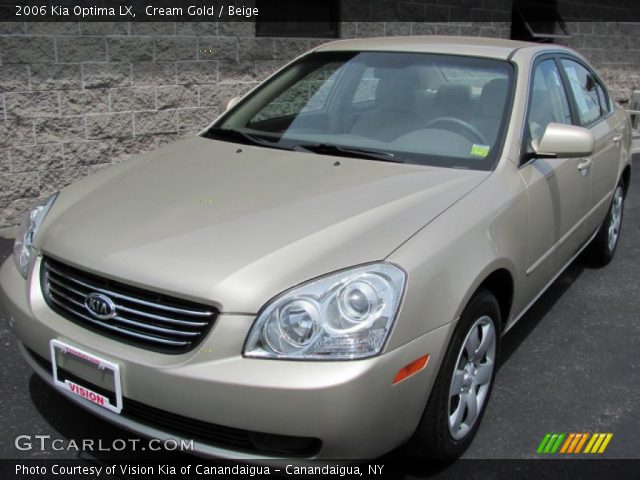 2006 Kia Optima LX in Cream Gold