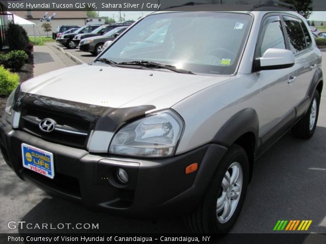 2006 Hyundai Tucson GLS V6 in Sahara Silver