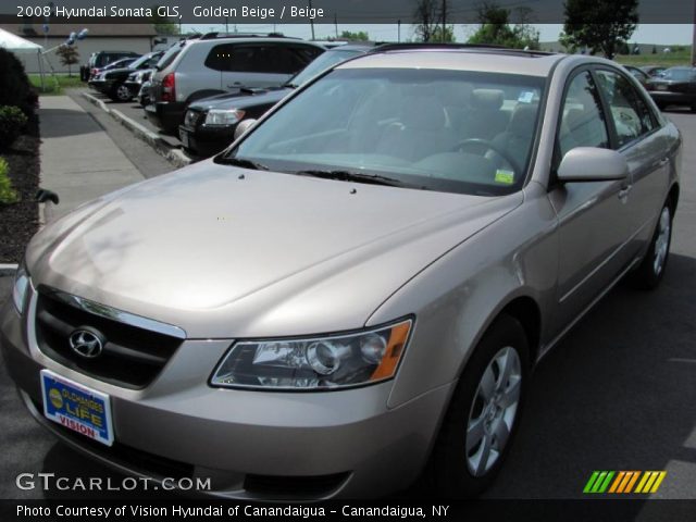 2008 Hyundai Sonata GLS in Golden Beige