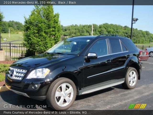 2010 Mercedes-Benz ML 350 4Matic in Black