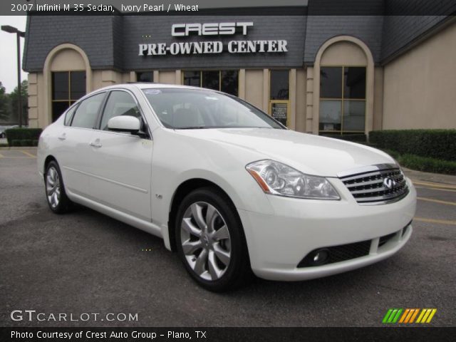 2007 Infiniti M 35 Sedan in Ivory Pearl